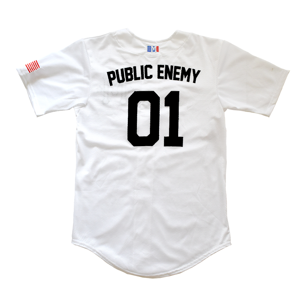PUBLIC ENEMY BASEBALL JERSEY by MENACE