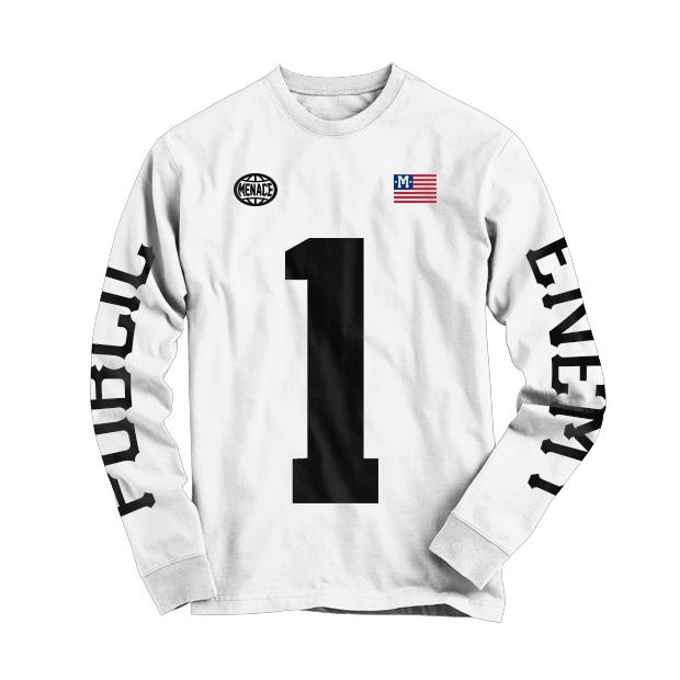 PUBLIC ENEMY NO. 1 LONGSLEEVE by MENACE