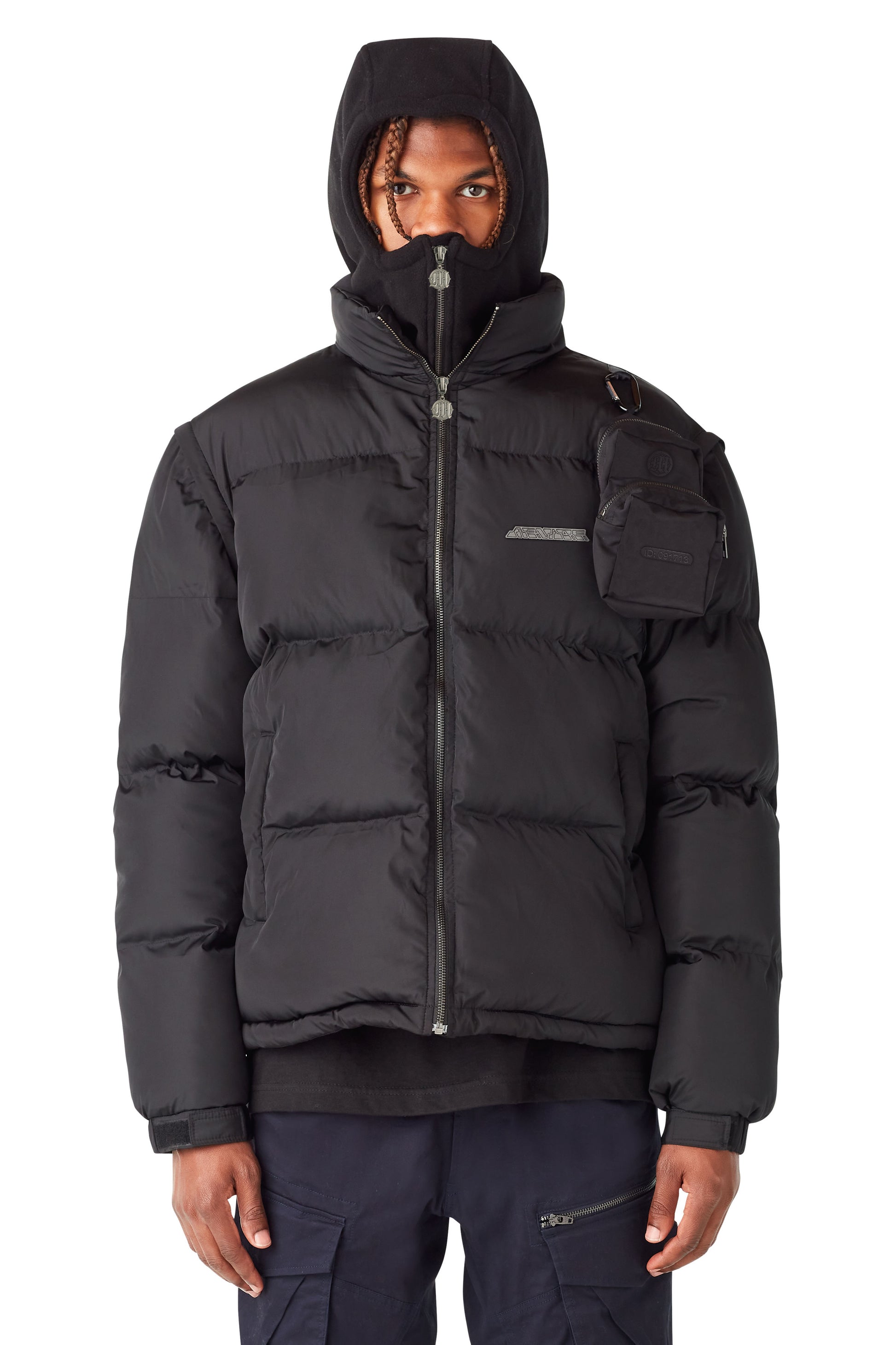 BALACLAVA PUFFER JACKET / VEST by MENACE