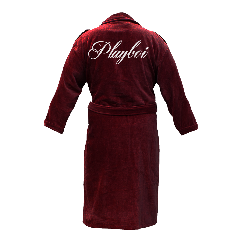PLAYBOI VELOUR BATHROBE by MENACE