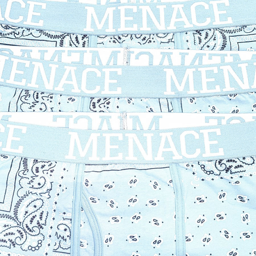 MENACE BANDANA BOXER BRIEFS (3 PACK) by MENACE