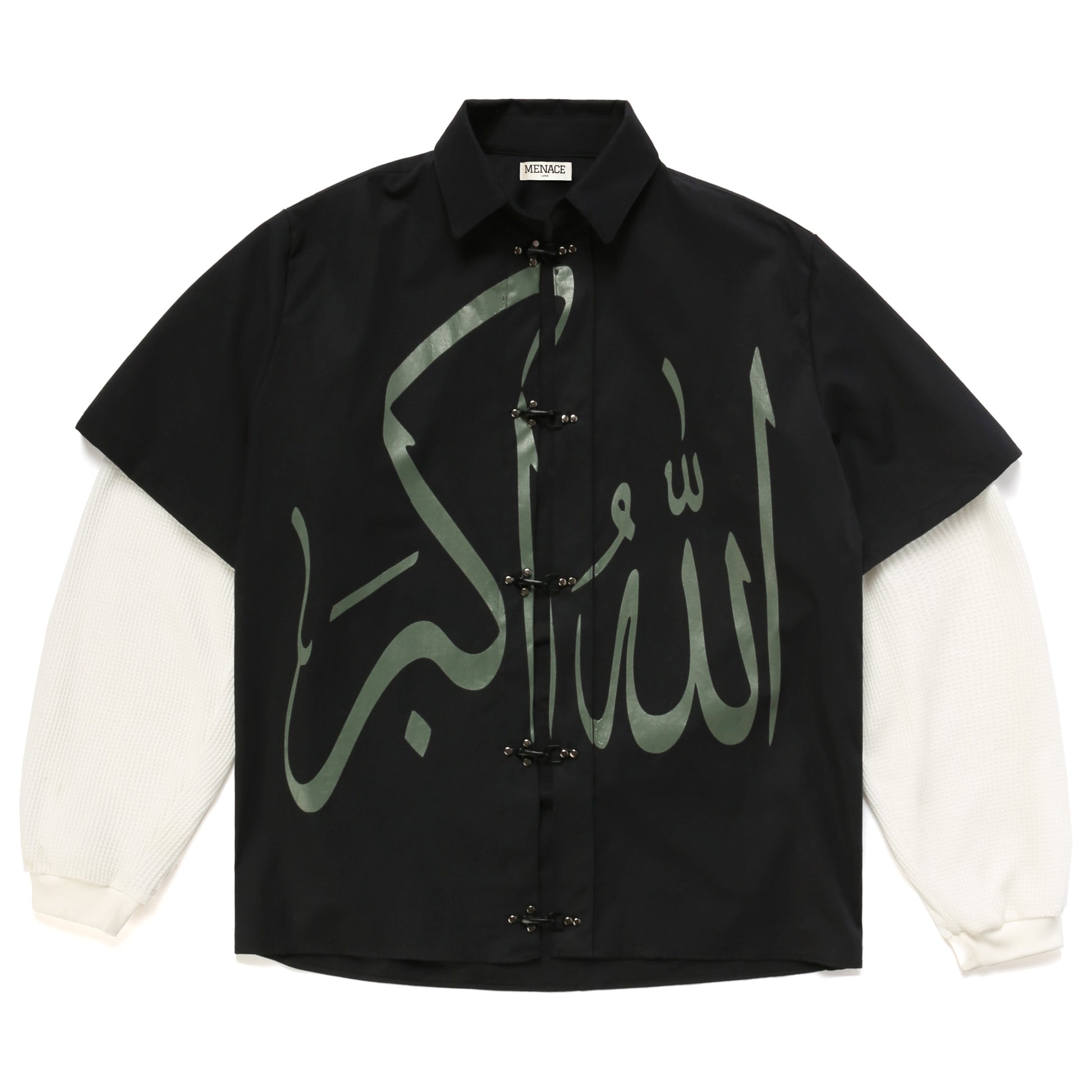 COEXIST CLASP CLOSURE THERMAL SHIRT by MENACE