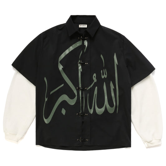 COEXIST CLASP CLOSURE THERMAL SHIRT by MENACE