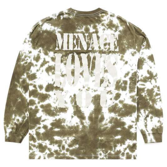 PEACE TIE-DYE LONGSLEEVE by MENACE