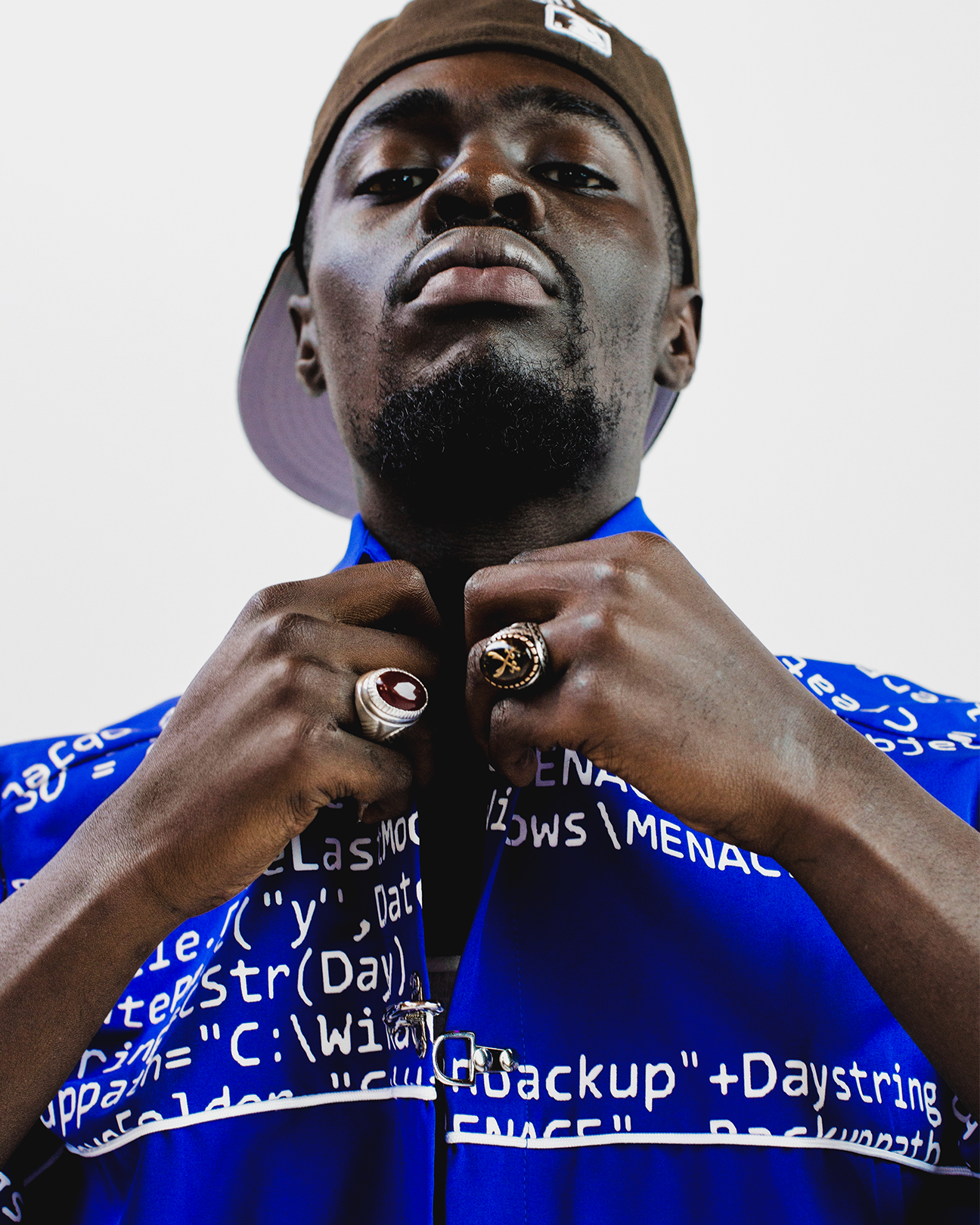 VIRUS CLASP-CLOSURE SHIRT by MENACE