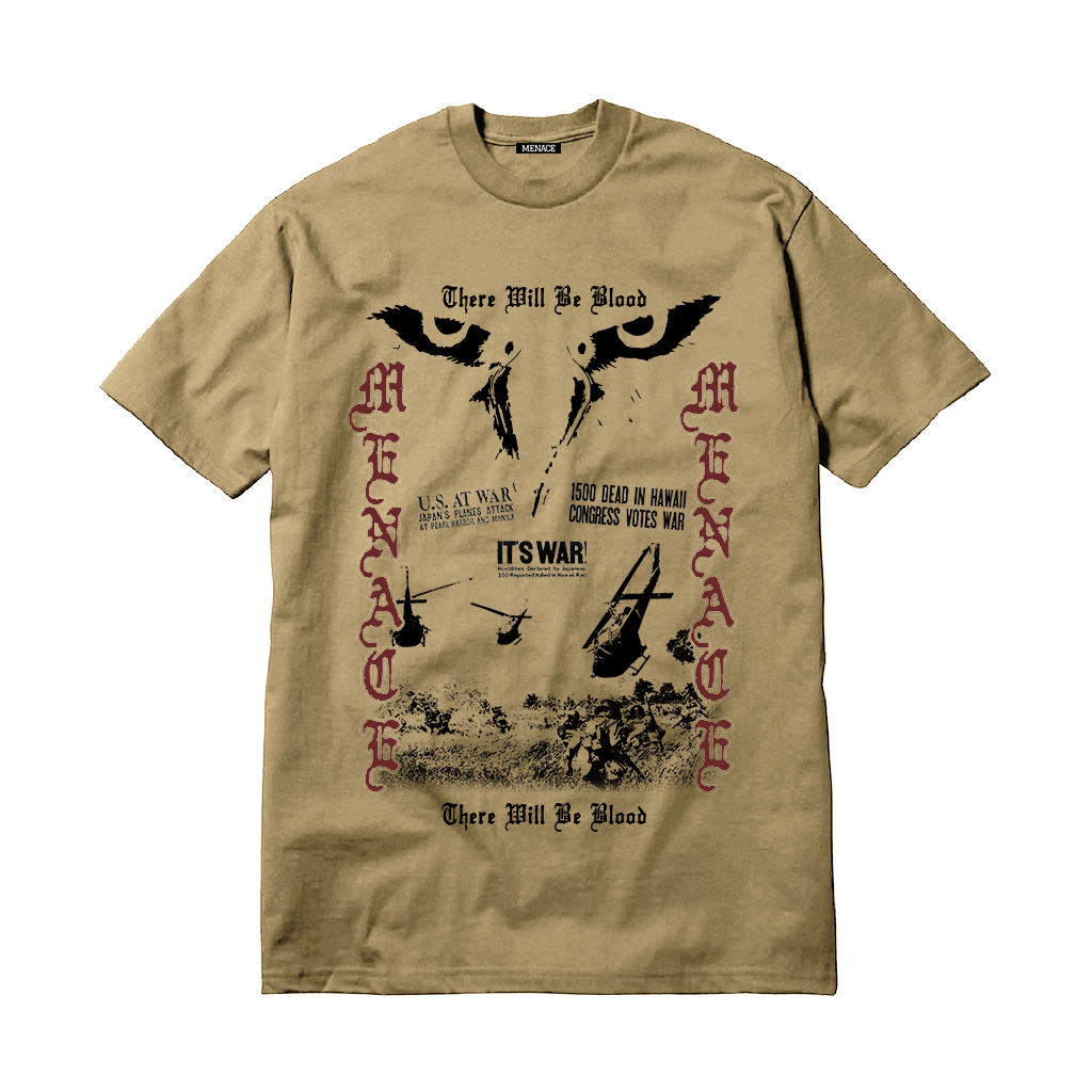 THERE WILL BE BLOOD T-SHIRT by MENACE