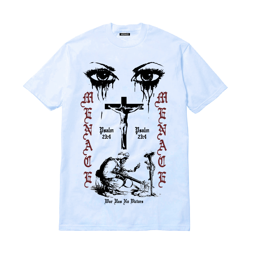 WAR HAS NO VICTORS T-SHIRT by MENACE