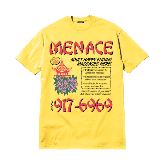 HAPPY ENDINGS T-SHIRT by MENACE