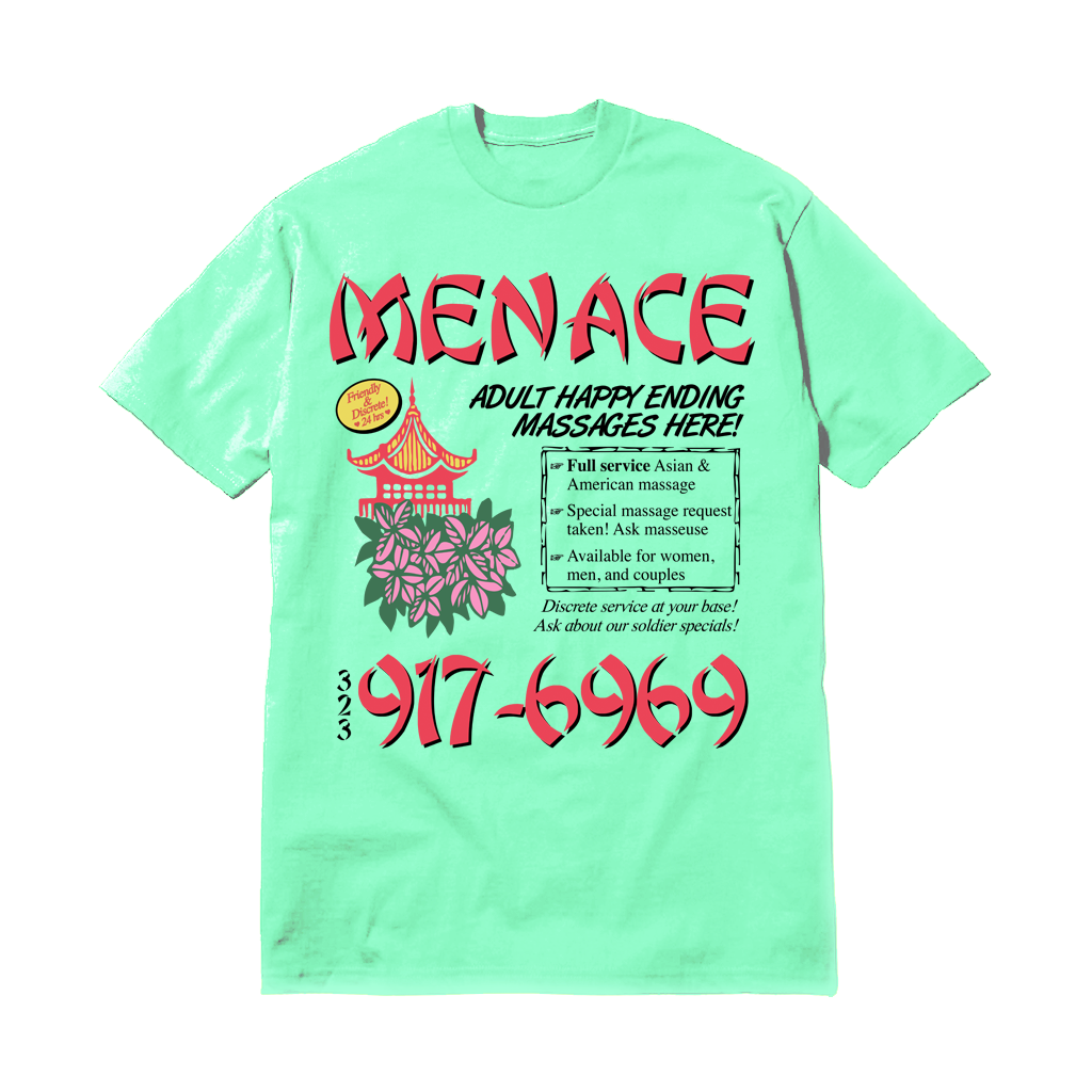 HAPPY ENDINGS T-SHIRT by MENACE