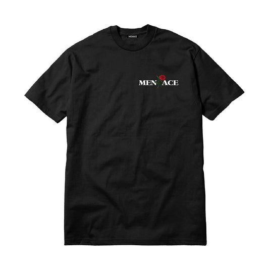 WAKE UP & SMELL THE ROSES T-SHIRT by MENACE