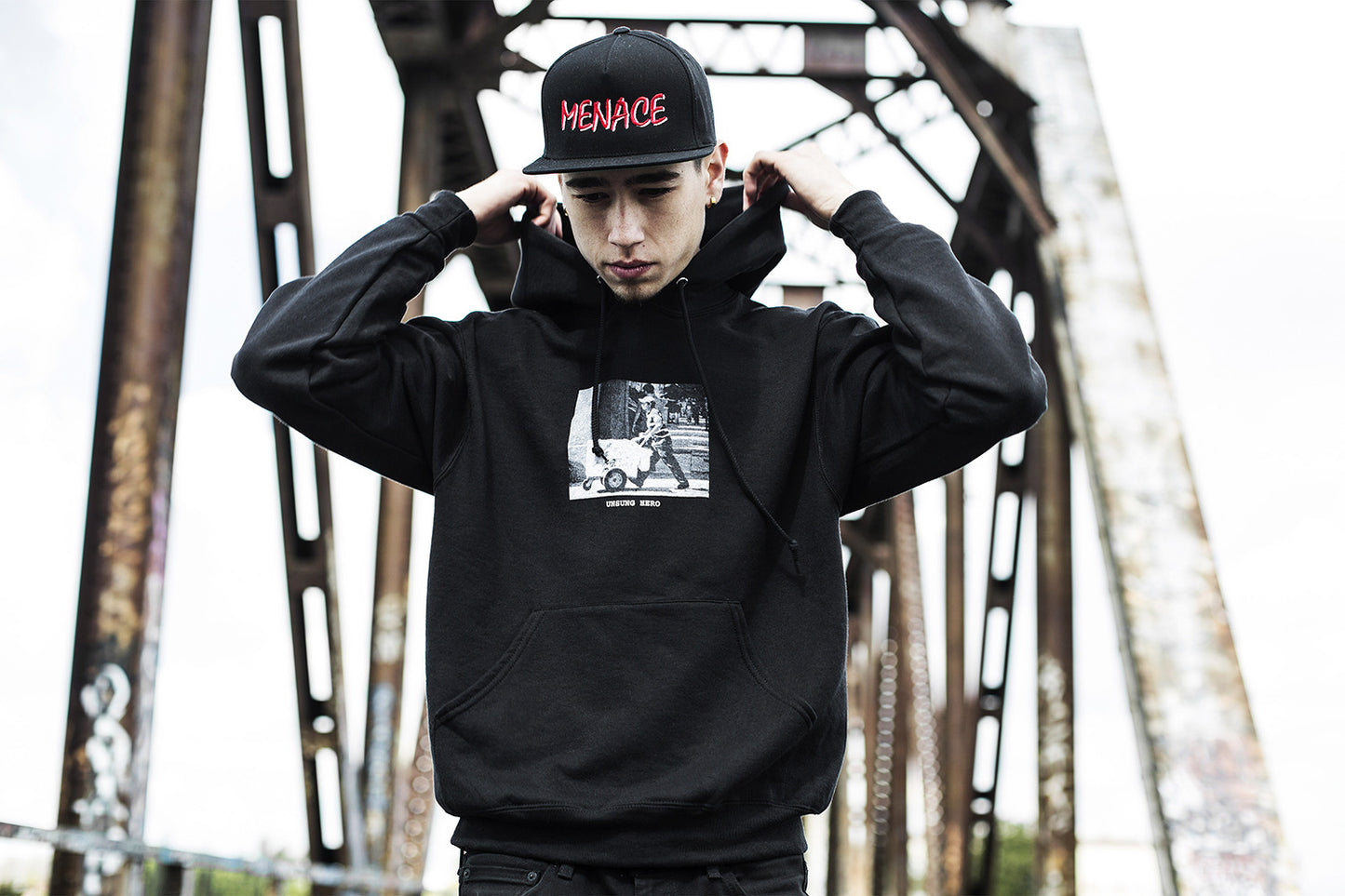 UNSUNG HERO T-SHIRT by MENACE