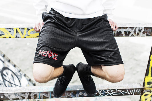 N.W.A MESH SHORTS by MENACE