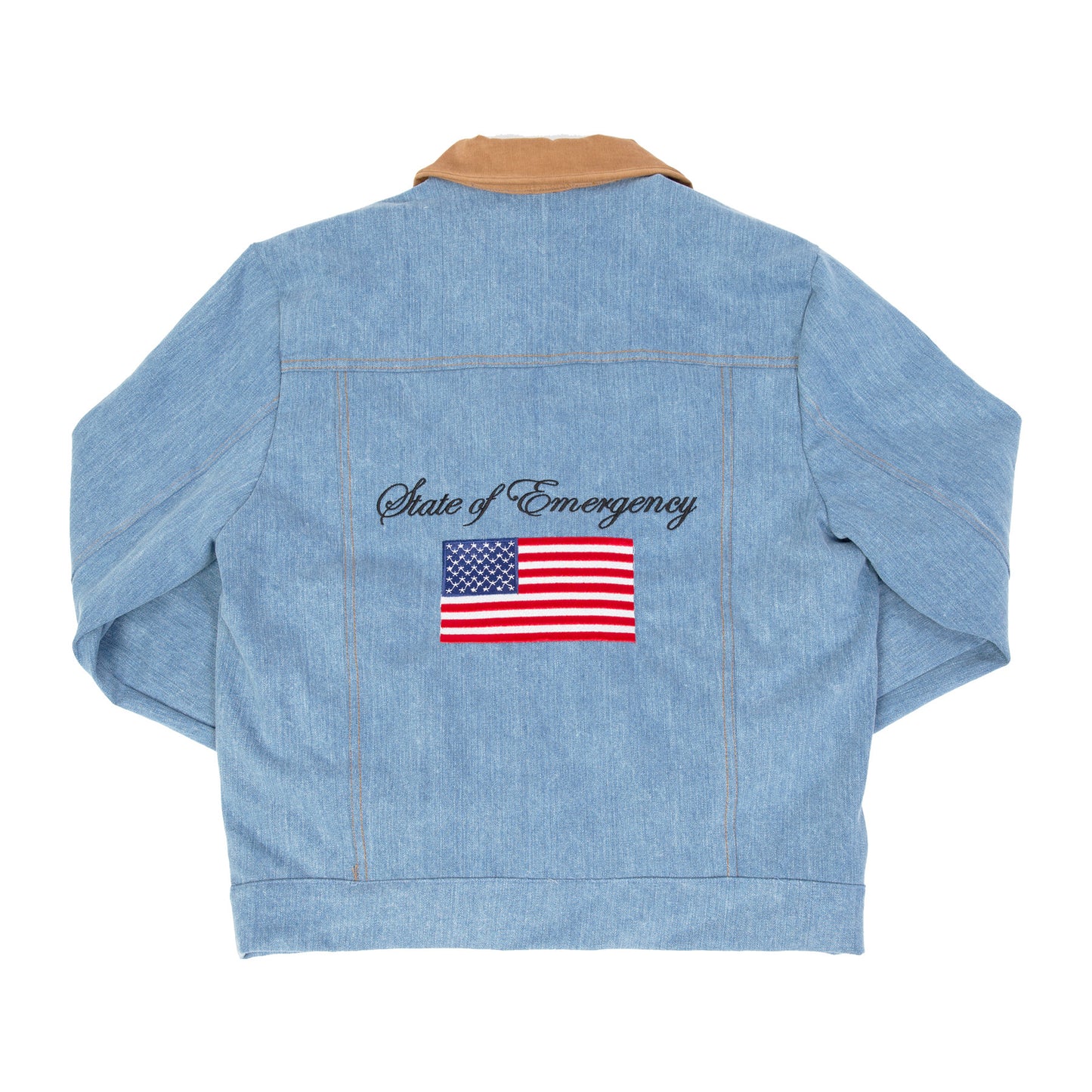 STATE OF EMERGENCY DENIM JACKET by MENACE