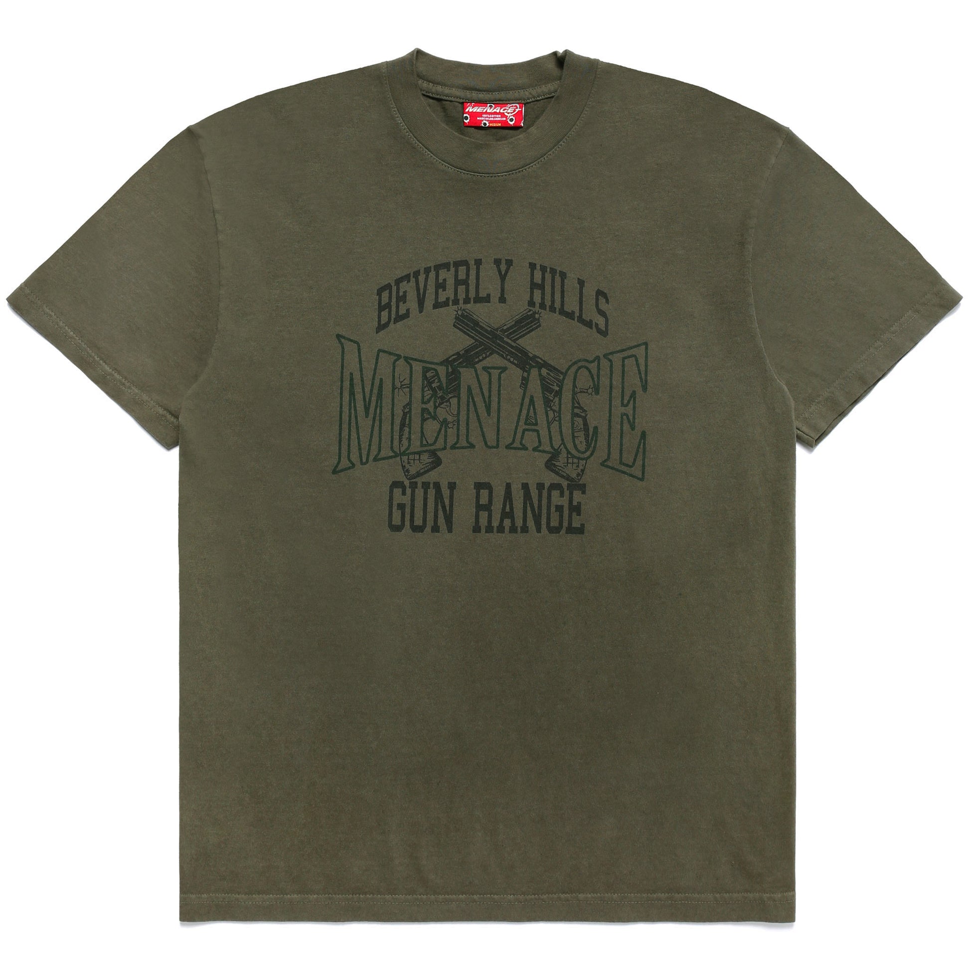 BEVERLY HILLS GUN RANGE T-SHIRT by MENACE