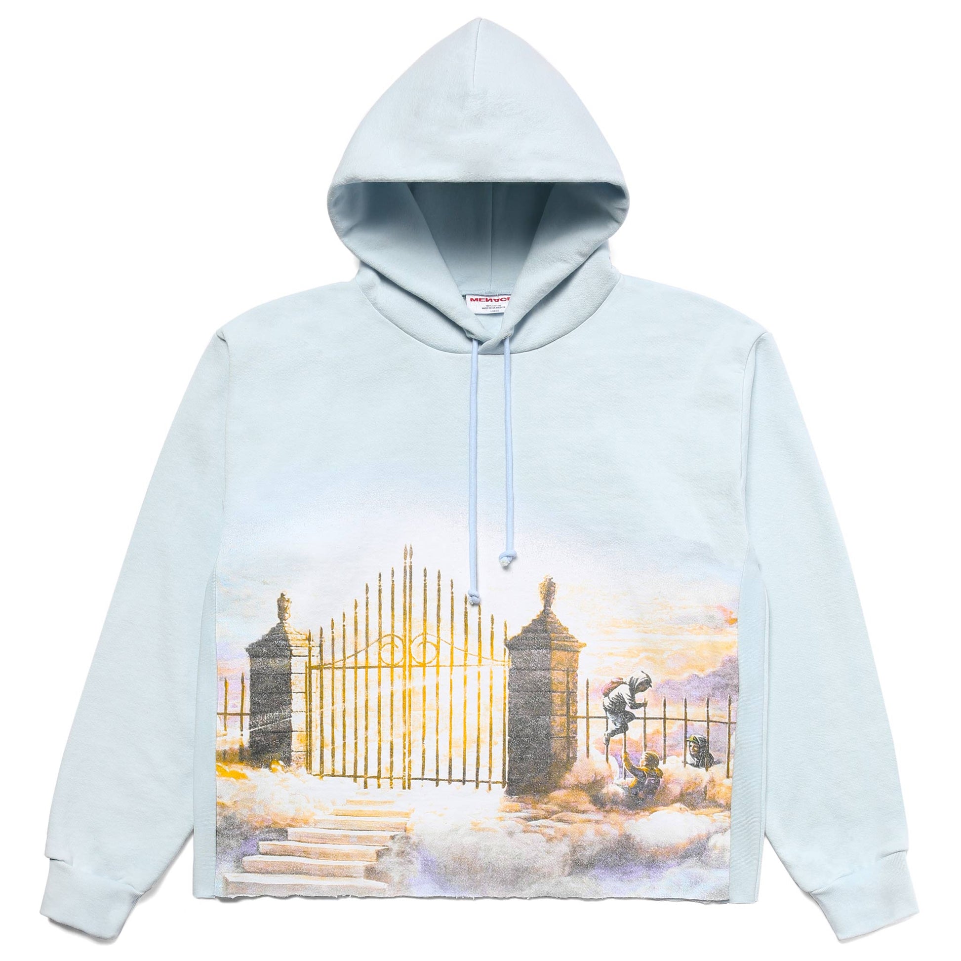 HEAVEN'S GATE CUTOFF HOODIE by MENACE