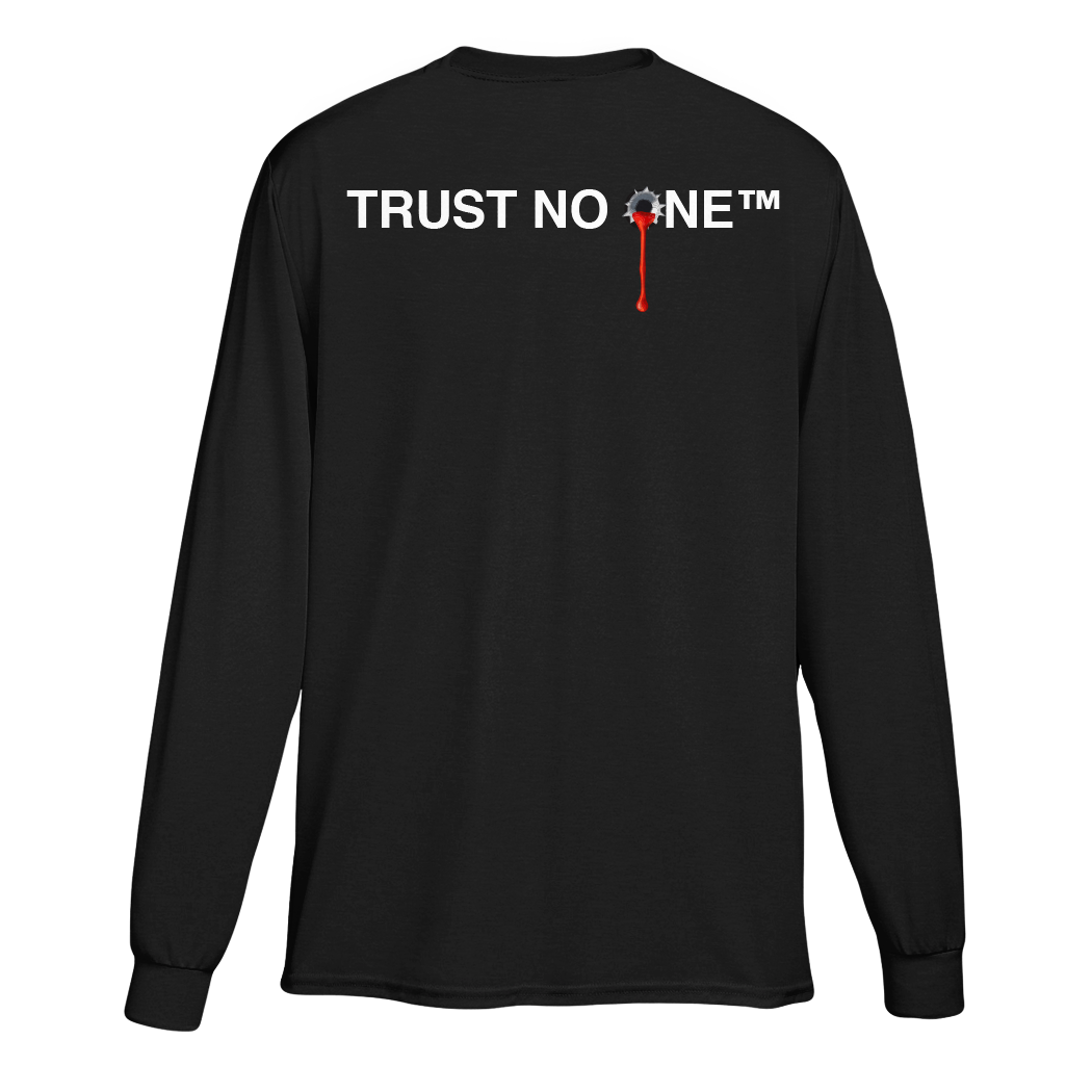 TRUST NO ONE LONGSLEEVE by MENACE