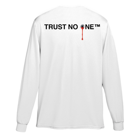 TRUST NO ONE LONGSLEEVE by MENACE