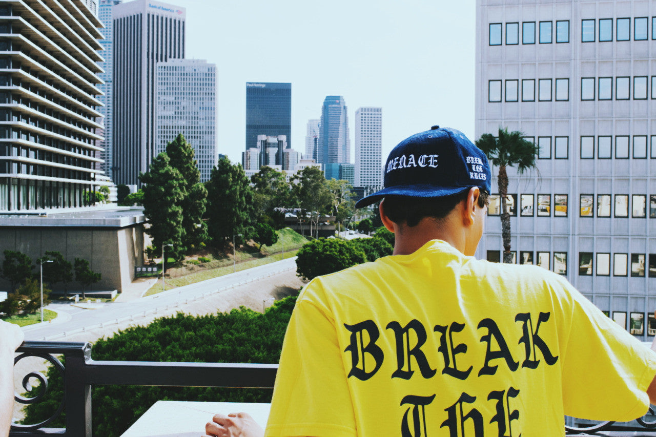 BREAK THE RULES T-SHIRT by MENACE