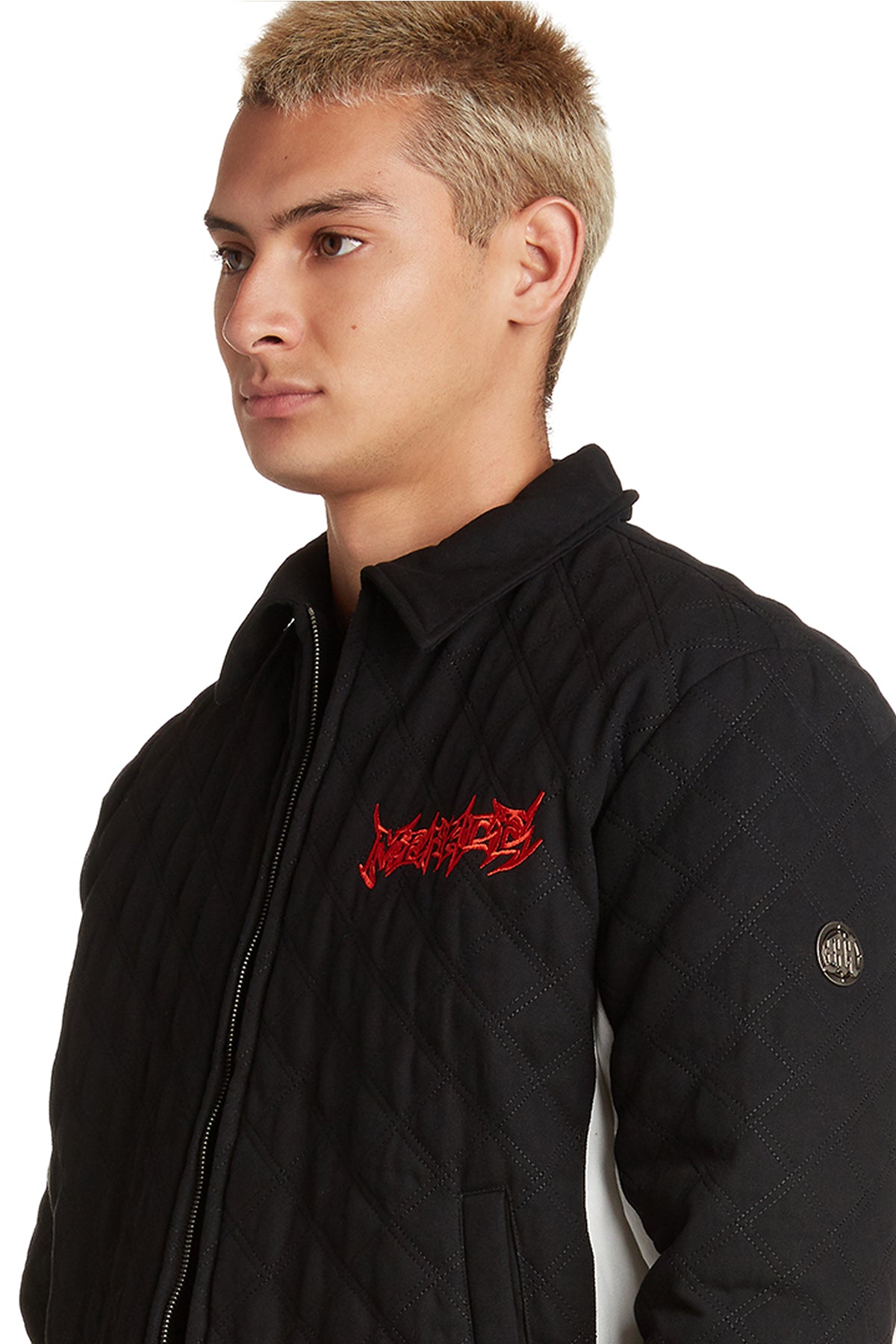 MENACE FOREVER QUILTED TWO-TONE WORK JACKET