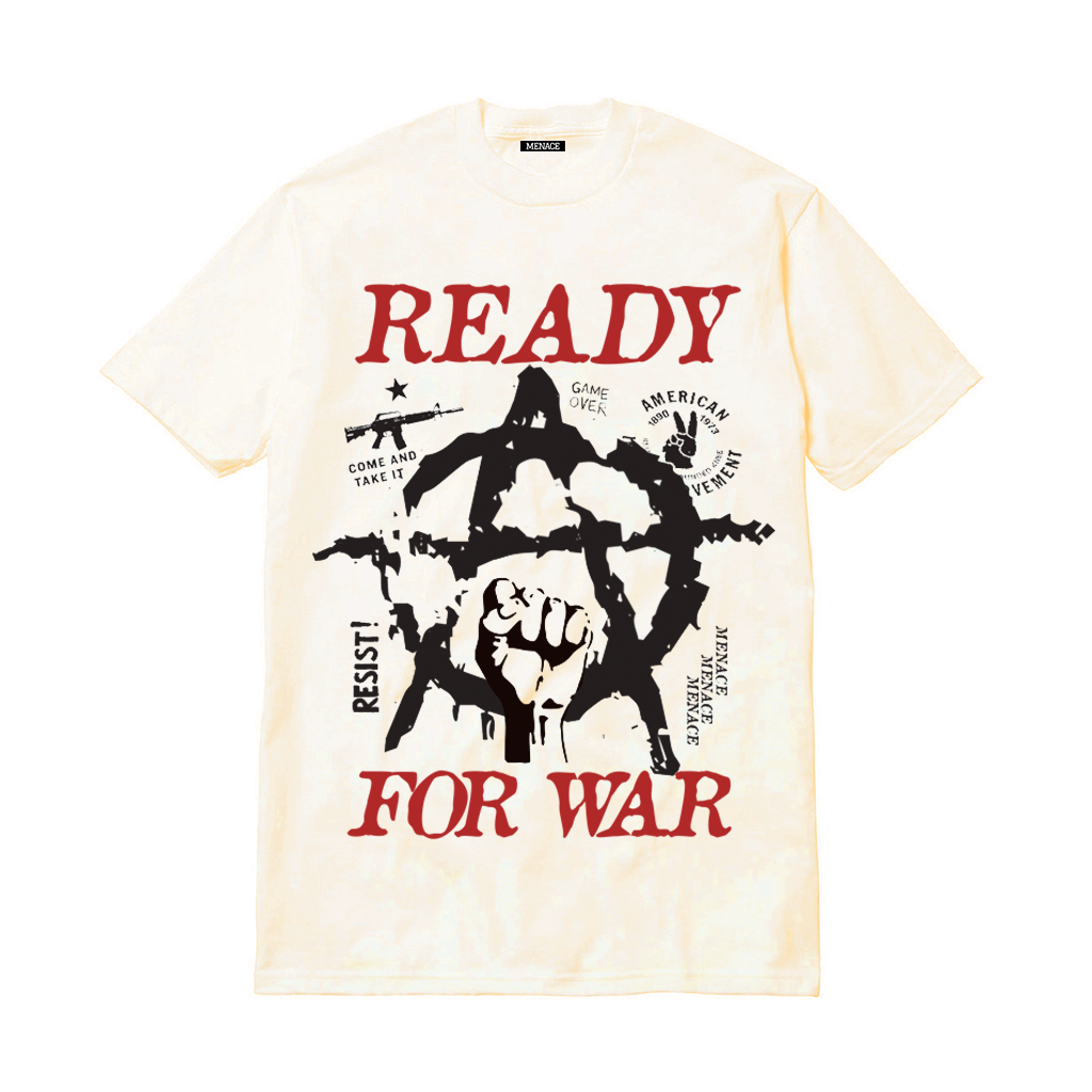 READY FOR WAR T-SHIRT by MENACE