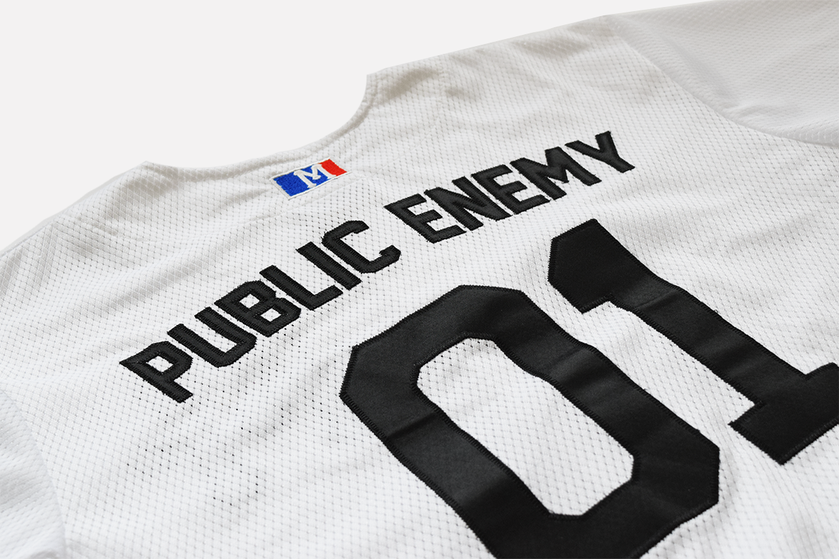 PUBLIC ENEMY BASEBALL JERSEY by MENACE