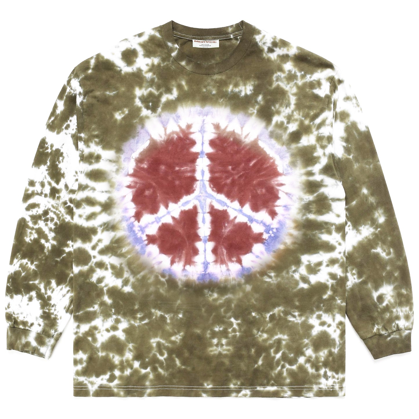 PEACE TIE-DYE LONGSLEEVE by MENACE