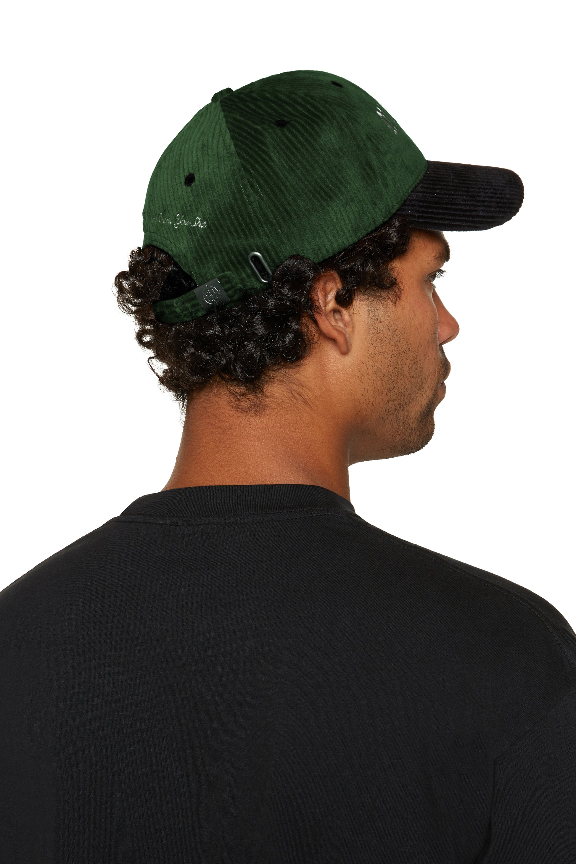 NO ONE IN THE WORLD OWES YOU SHIT CORDUROY LOGO CAP by MENACE