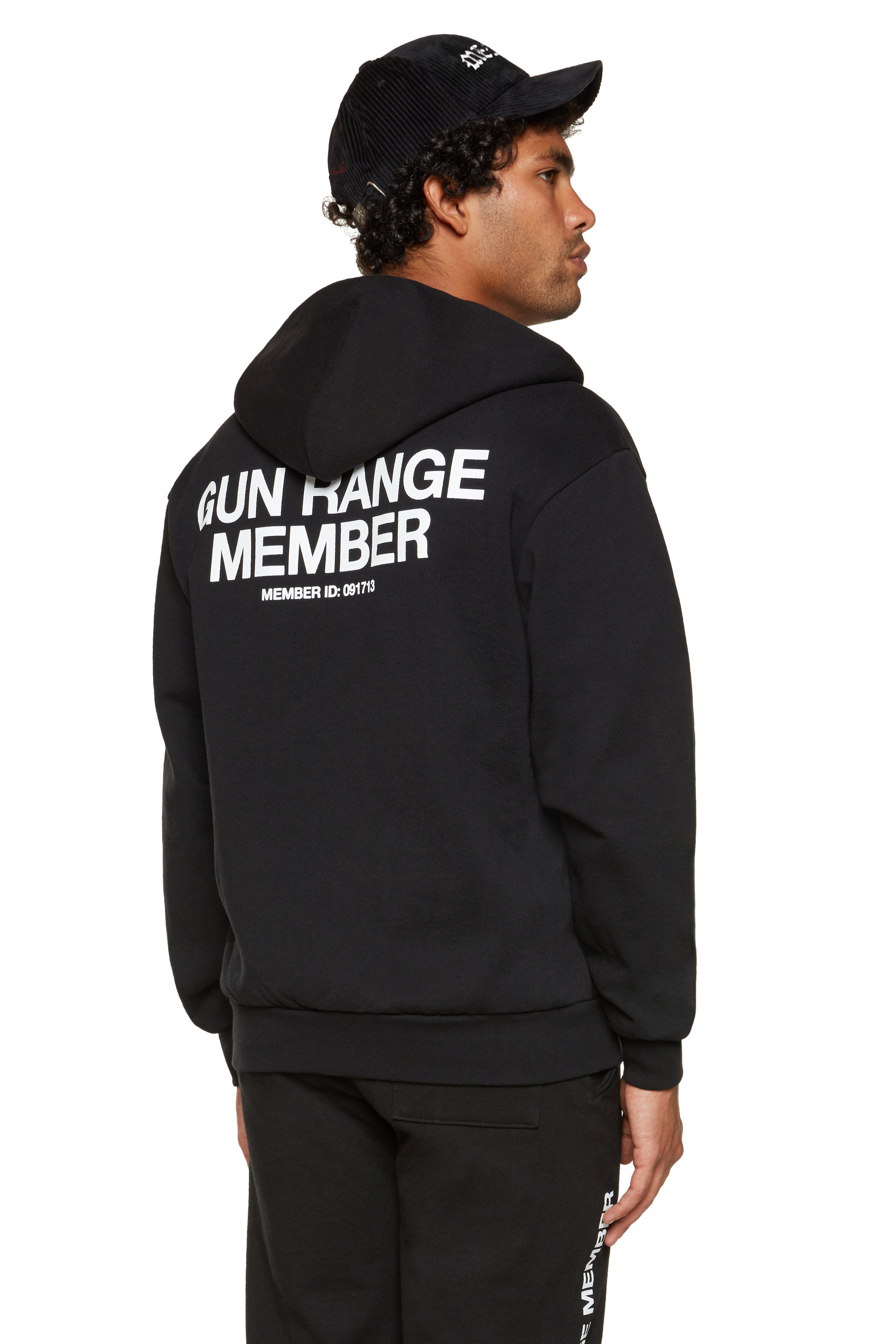 GUN RANGE MEMBER ZIP-UP HOODIE by MENACE