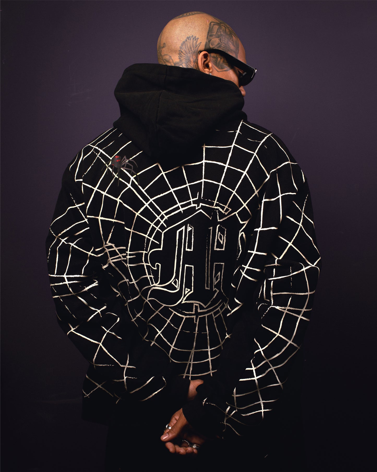 SPIDER WEB HOODIE