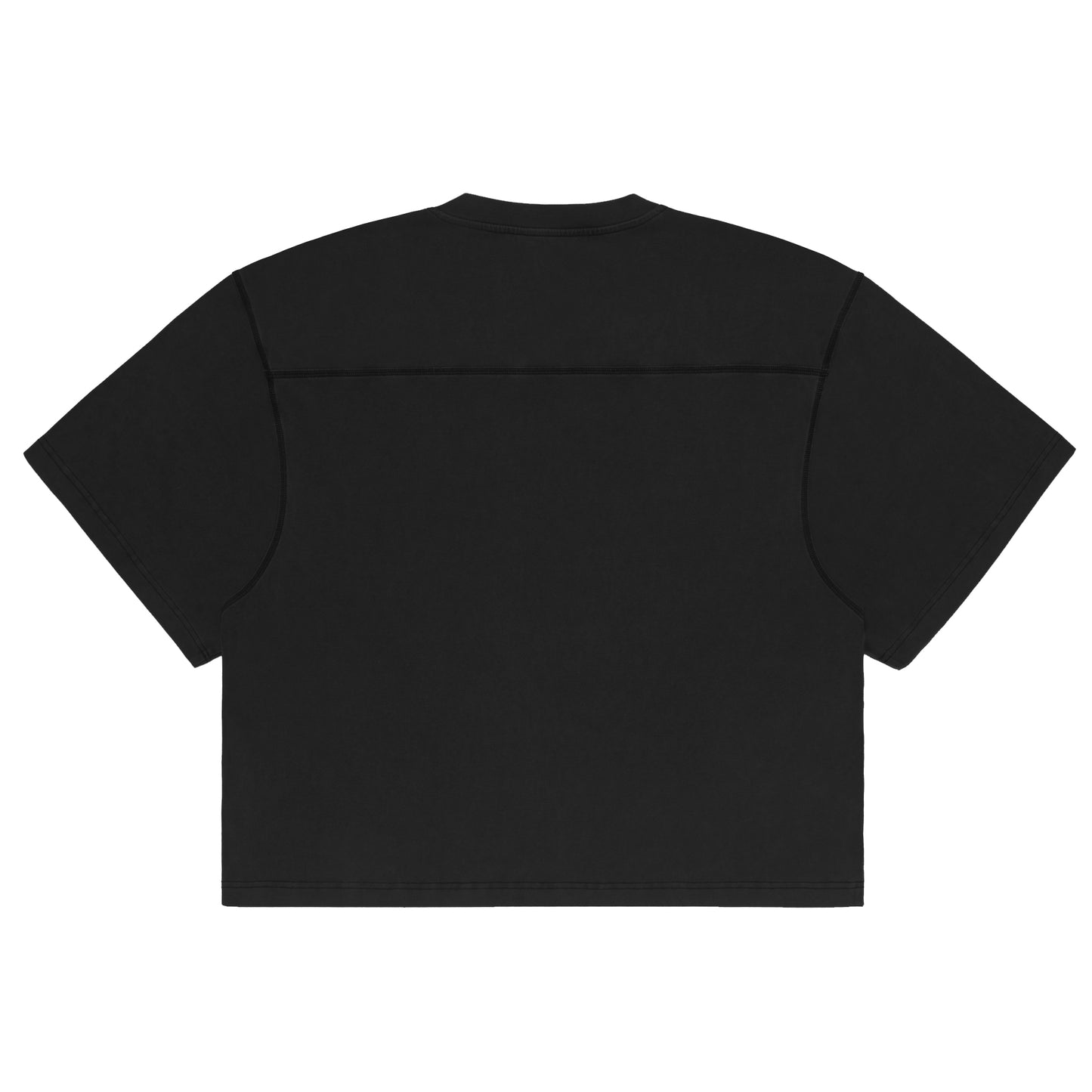 DISTRESSED "SHADOW" PATCH FOOTBALL SHIRT