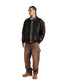 GENUINE LAMBSKIN LEATHER PAISLEY JACKET