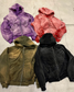 METAL RIVET ZIP-UP HOODIE