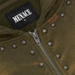 METAL RIVET ZIP-UP HOODIE