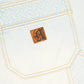 STEEL EMBOSSED DENIM CARPENTER SHORTS