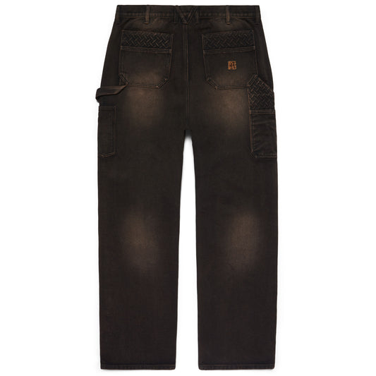 STEEL EMBOSSED CANVAS CARPENTER PANTS