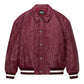 BESTICKTE BOMBERJACKE AUS LEDER MIT PAISLEY