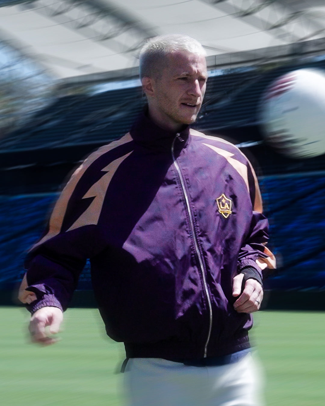 GALAXY MONOGRAM NYLON JACKET