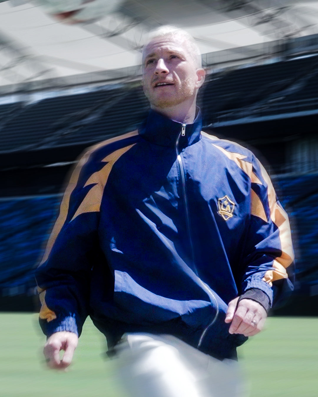 GALAXY MONOGRAM NYLON JACKET