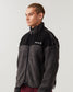 BLACK TIGER SHERPA FLEECE ZIP-UP JACKET