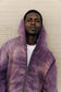 METAL RIVET ZIP-UP HOODIE