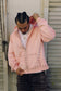 METAL RIVET ZIP-UP HOODIE