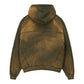METAL RIVET ZIP-UP HOODIE