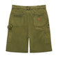 STEEL EMBOSSED DENIM CARPENTER SHORTS