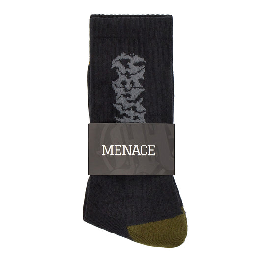 METAL LOGO TWO-TONE SOCKS (3 PACK)