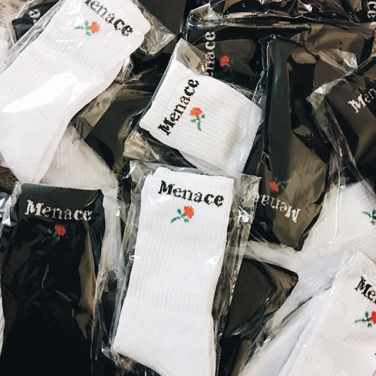 ROSE SOCKS (3 PACK) by MENACE