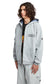 EMBROIDERED LOGO ZIP-UP HOODIE by MENACE