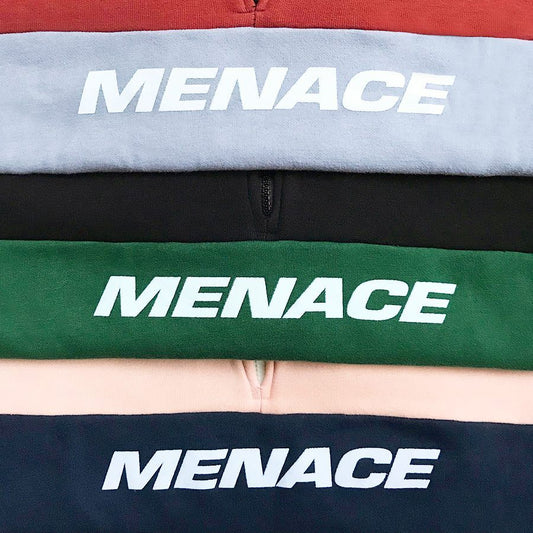 BRUSHED FLEECE HALF-ZIP JACKET by MENACE