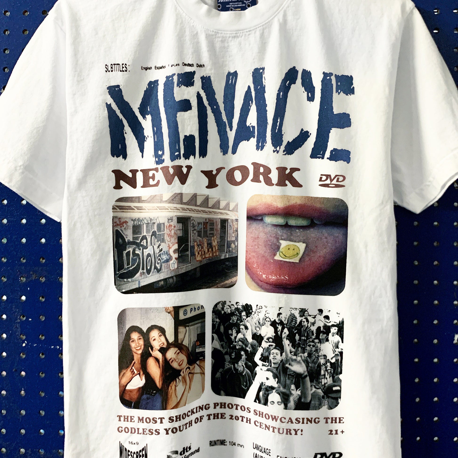 MENACE NYC DVD T-SHIRT by MENACE