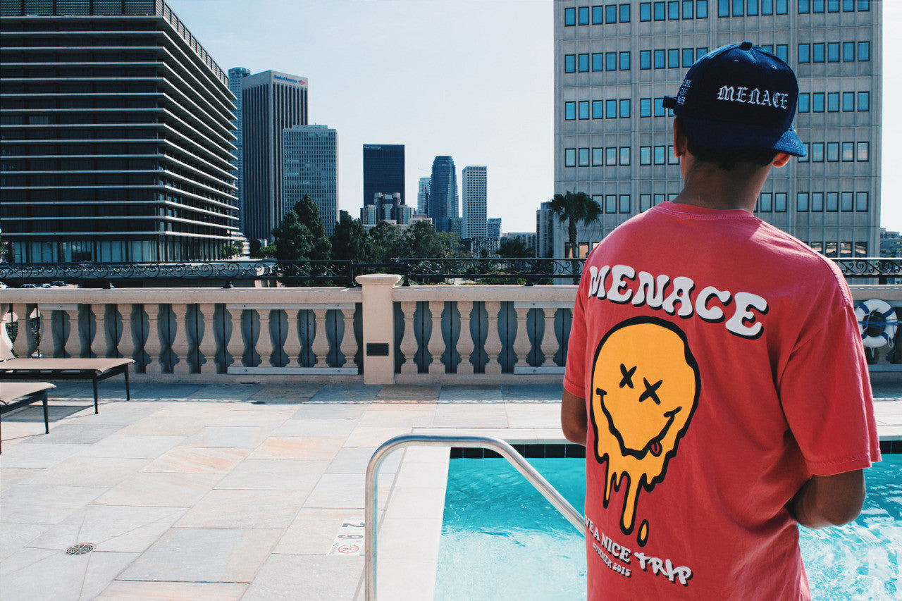 HAVE A NICE "TRIP" T-SHIRT by MENACE