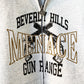 BEVERLY HILLS GUN RANGE ZIP-UP HOODIE by MENACE